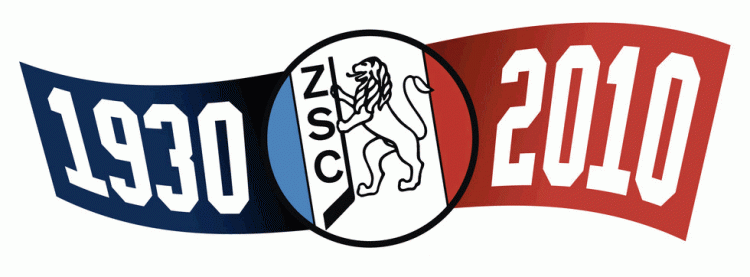 ZSC Lions 2010 Anniversary Logo iron on transfers for T-shirts
